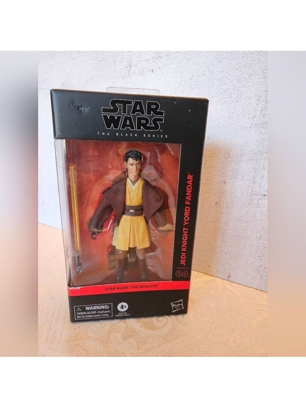 Star Wars The Black Series The Acolyte Jedi Knight Yord Fandar New In Box, Great